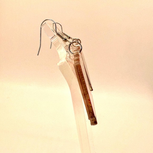 Banned Book Earrings - Librarian Earrings - Teacher Earrings - Book Worm Earring - Picture 4 of 9